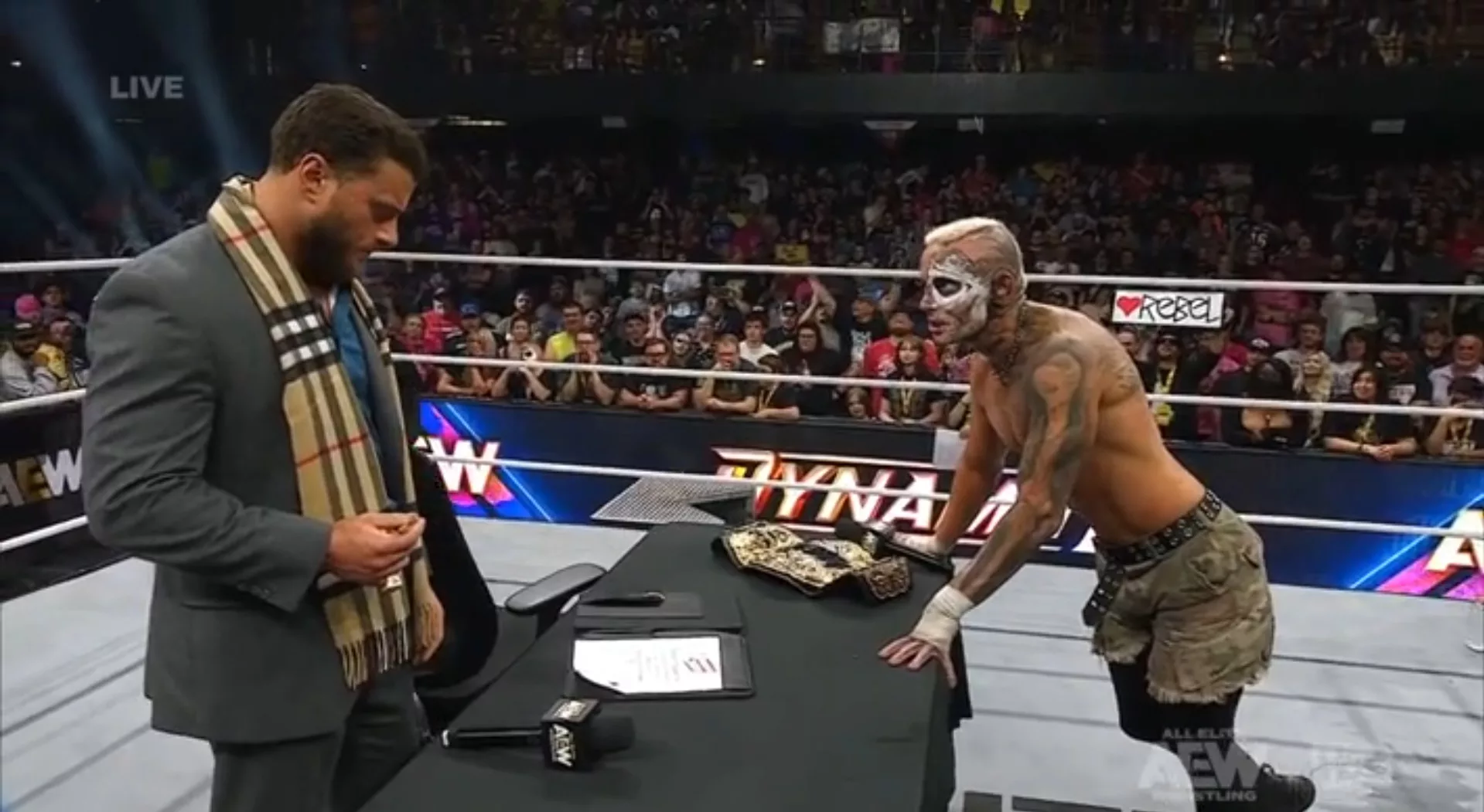 AEW Dynamite 13 mayo 2026 Darby Allin MJF