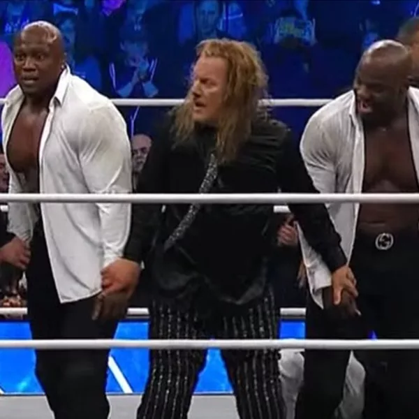 Bobby Lashley Chris Jericho y Shelton Benjamin