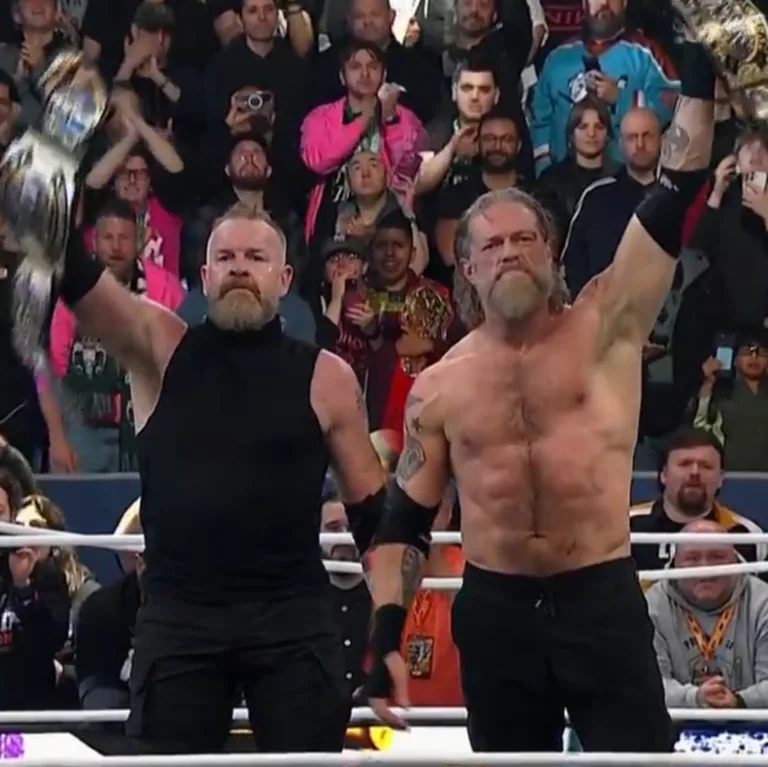Christian Cage adam copeland Campeones Mundiales de Parejas - AEW