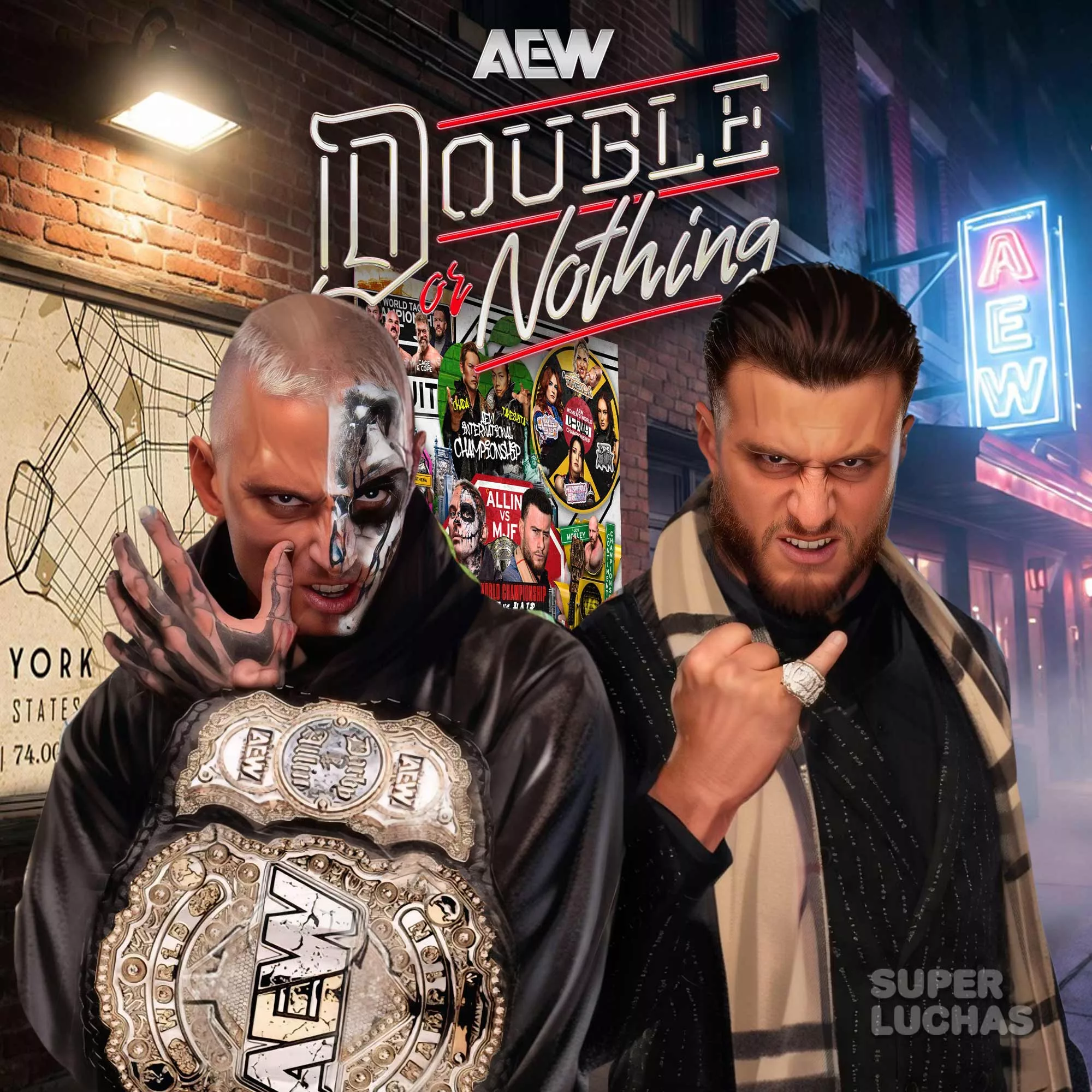 Cobertura y resultados AEW Double or Nothing 2026 | MJF vs. Darby Allin