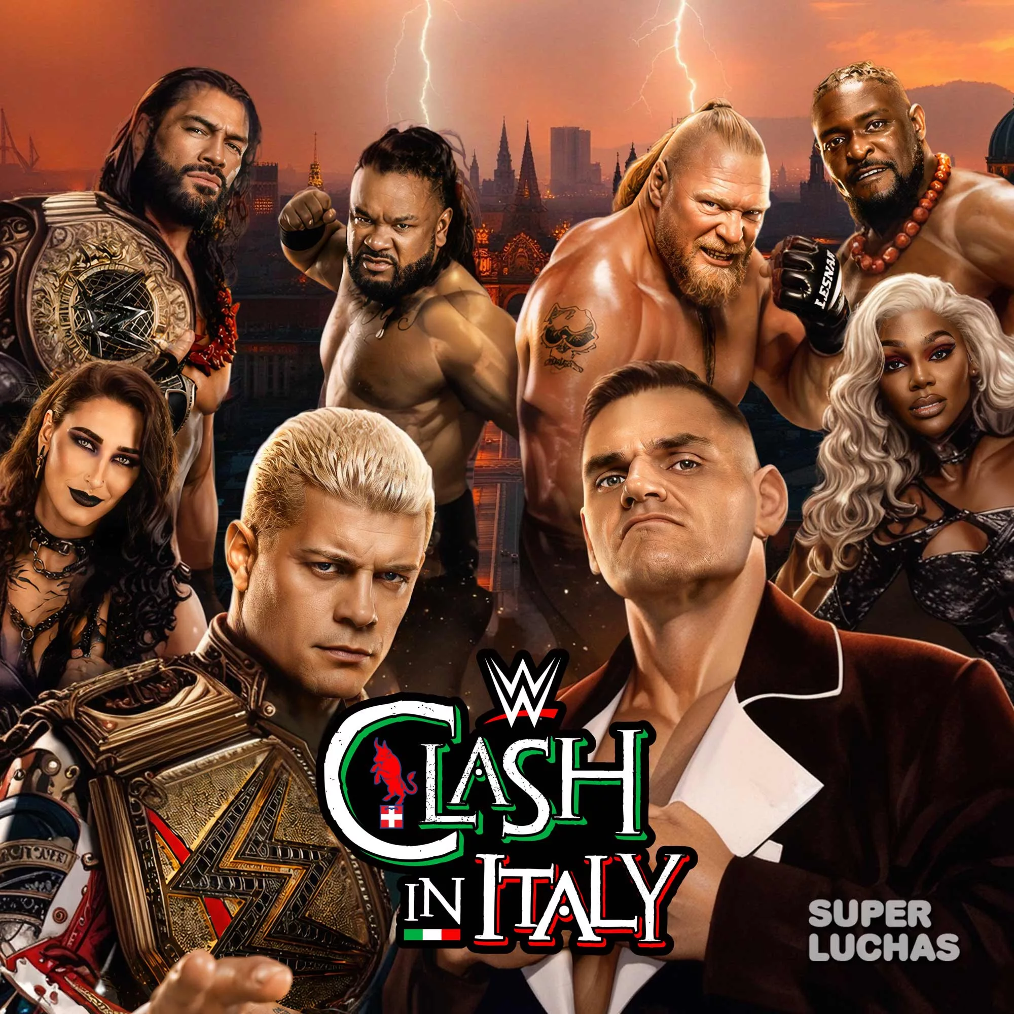 Cobertura y resultados WWE Clash in Italy | Cody Rhodes vs. Gunther