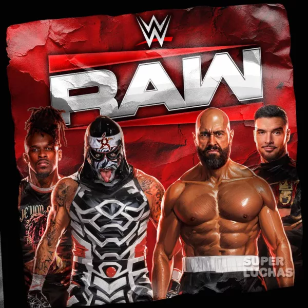 Dónde ver WWE Raw 4 de mayo 2026 | Penta y Je'Von Evans vs. Rusev y Ethan Page