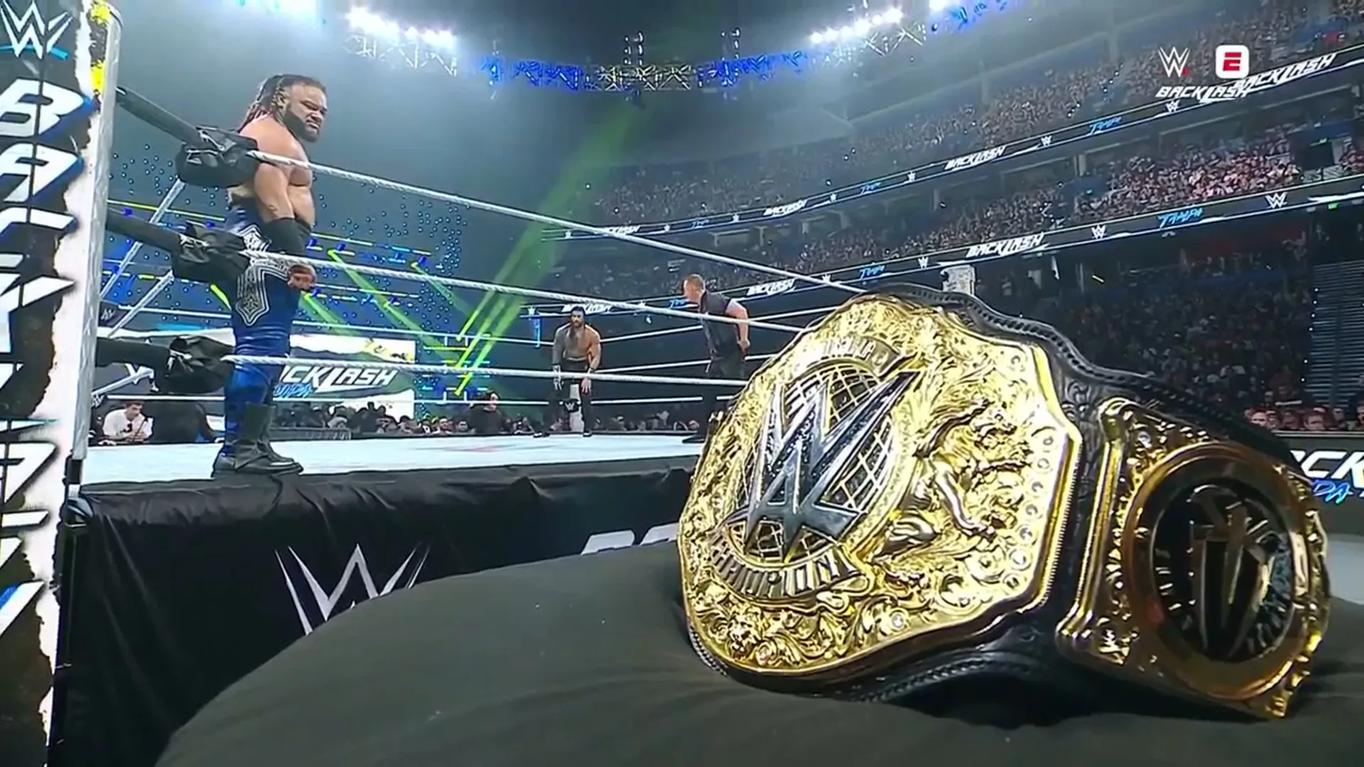 Jacob Fatu Roman Reigns Campeonato Mundial Backlash 2026