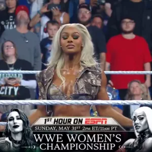 Jade Cargill durante WWE SmackDown
