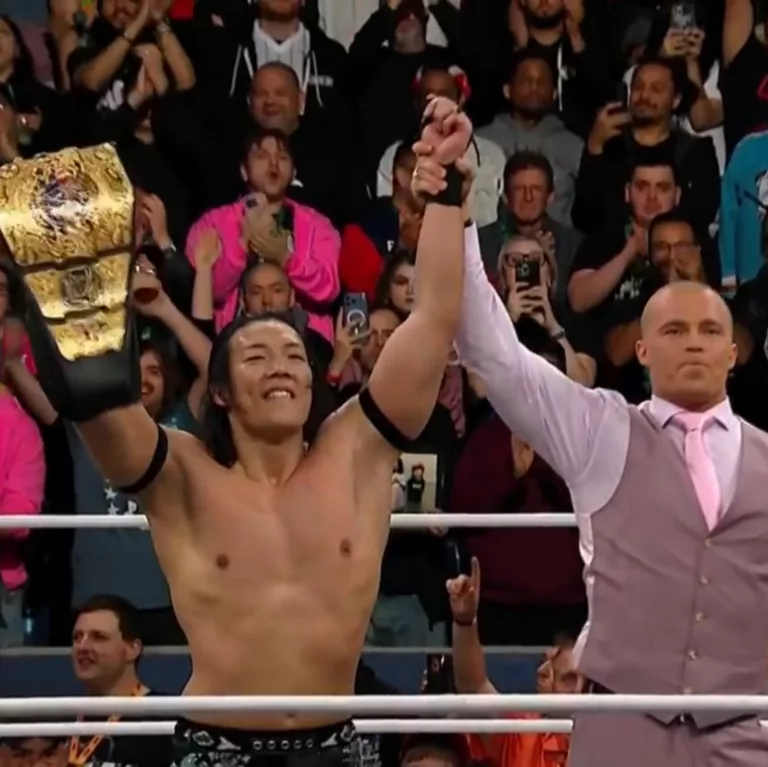 Konosuke Takeshita Campeón Internacional AEW y Kyle Fletcher