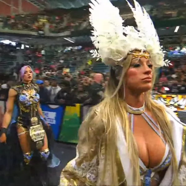 Lena Kross y Megan Bayne - AEW