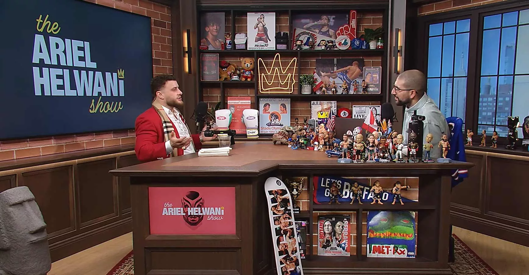 MJF y Ariel Helwani