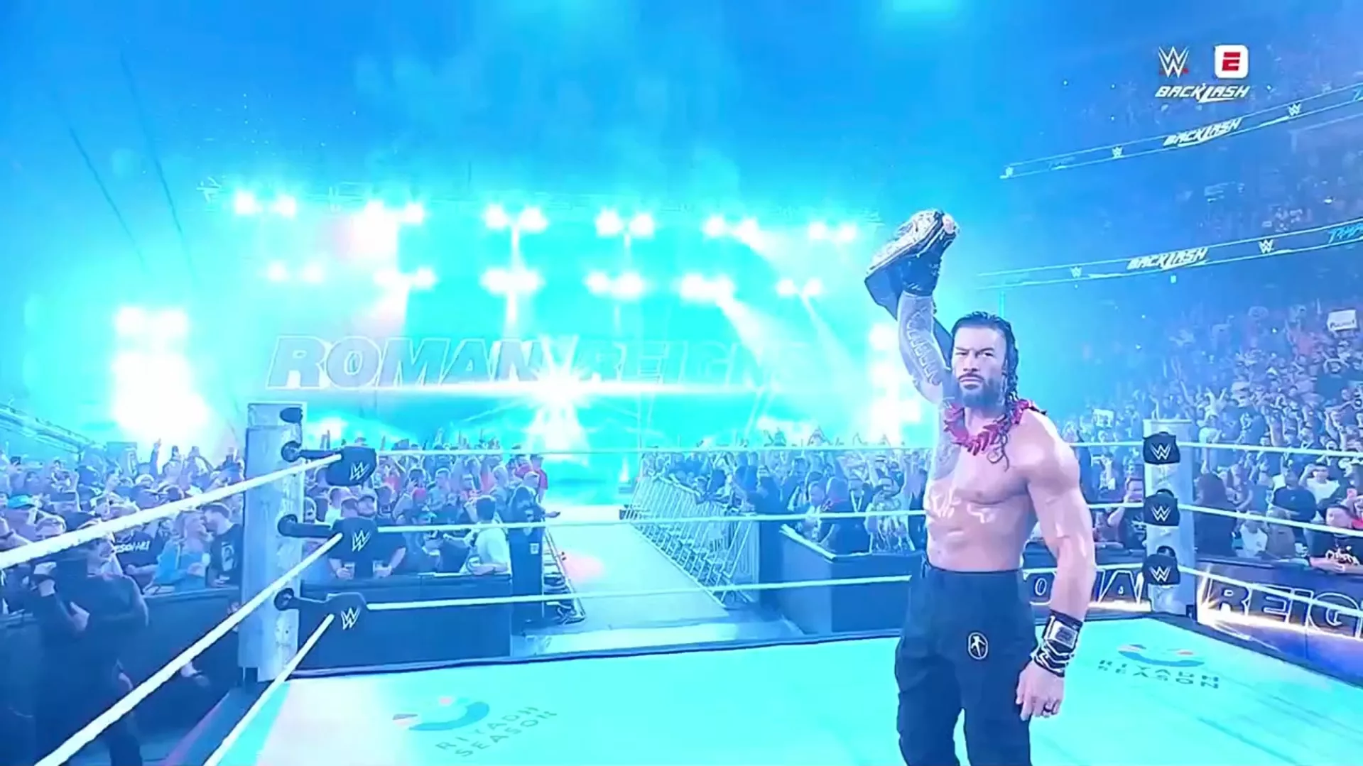 Roman Reigns Campeón Mundial WWE Backlash 2026 2