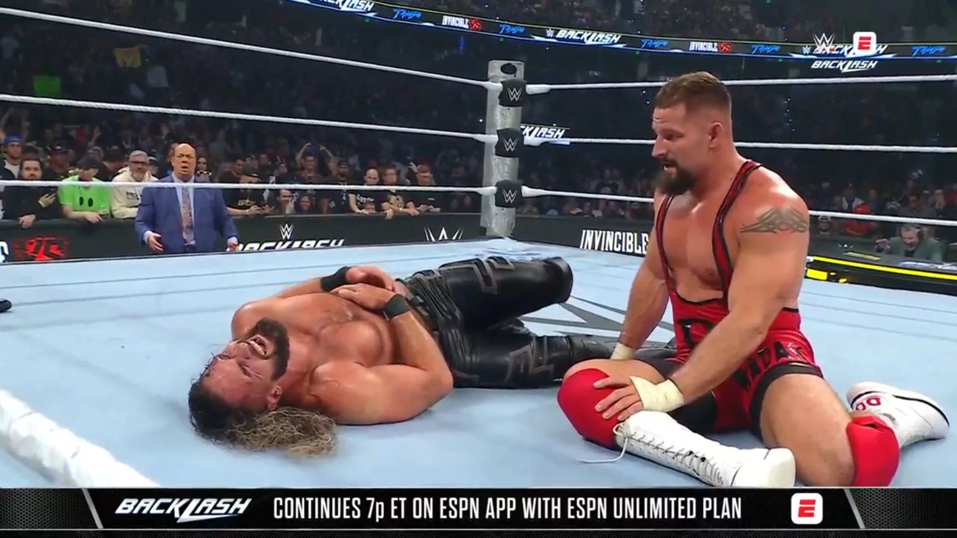 Seth Rollins Bron Breakker Paul Heyman WWE Backlash 2026