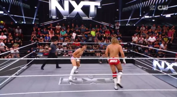 Romeo Moreno Tristan Angels durante WWE NXT