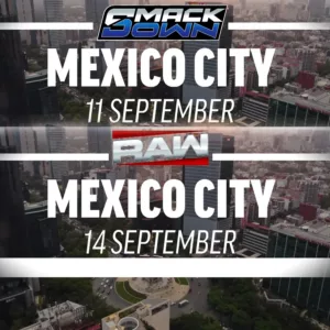 WWE Raw y WWE SmackDown, en vivo desde México en septiembre de 2026