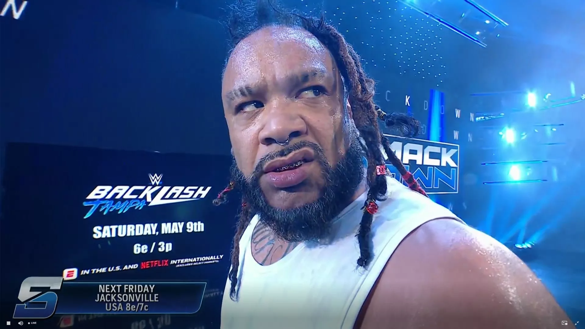 WWE SmackDown 1 mayo 2026 Jacob Fatu 2