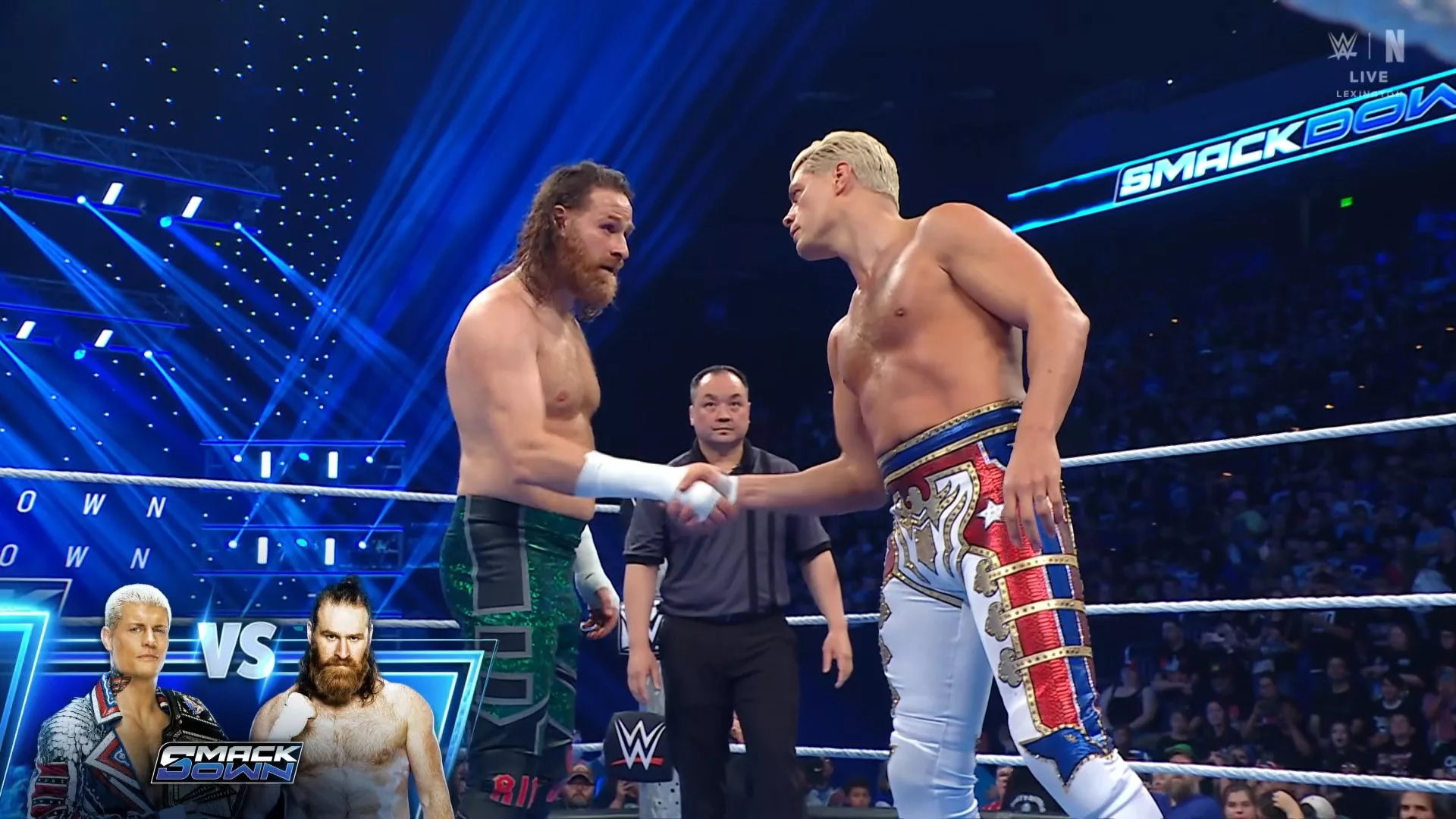WWE SmackDown 22 05 2026 Sami Zayn Cody Rhodes