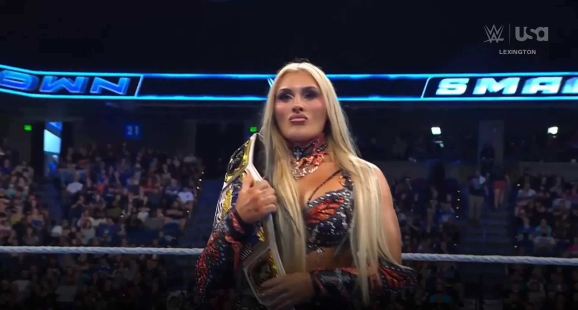 Tiffany Stratton Campeona de los Estados Unidos - WWE
