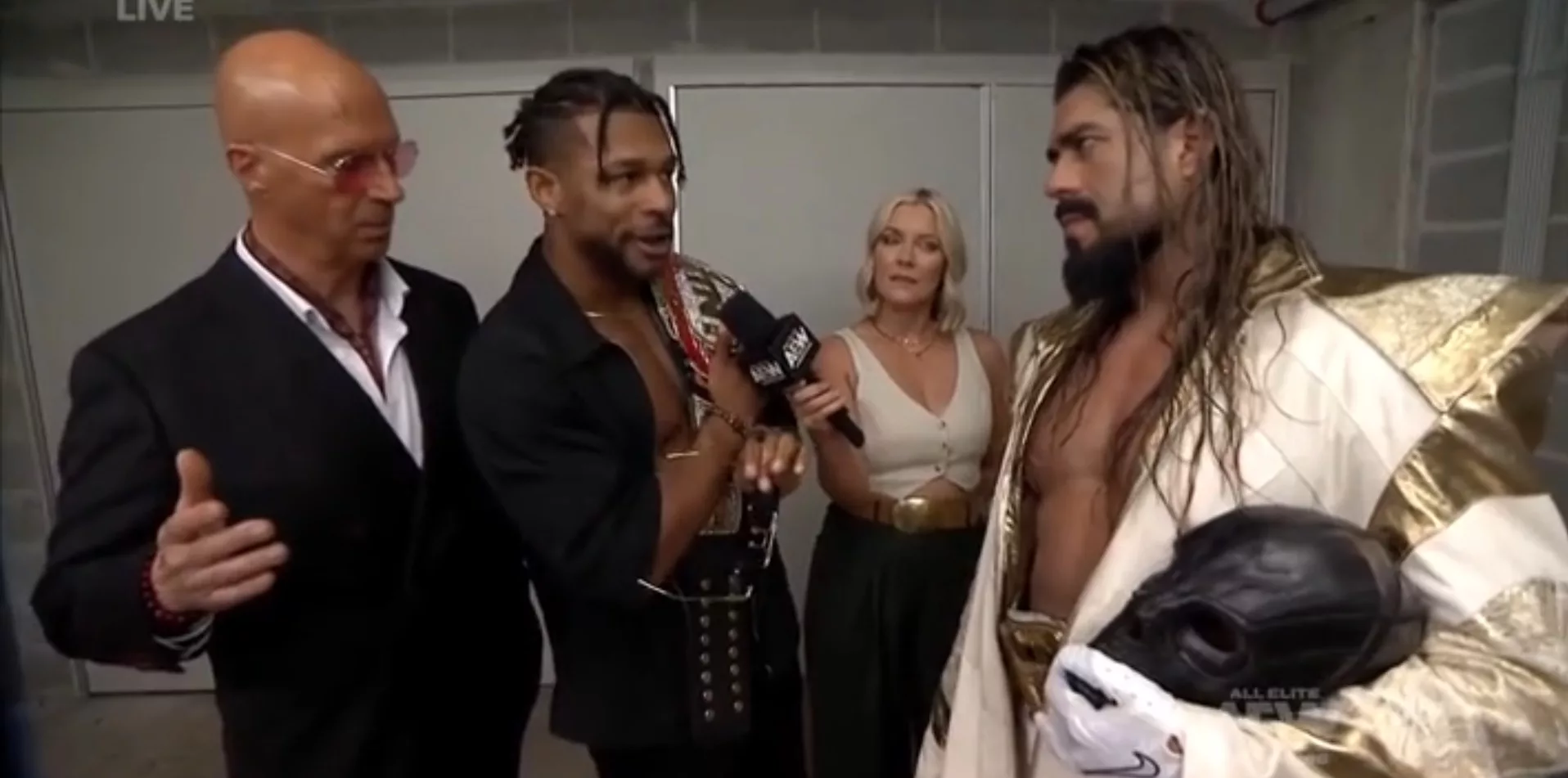 AEW Dynamite 10 de junio de 2026 Don Callis, Kevin Knight y Andrade el Ídolo