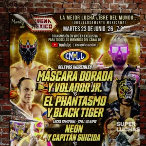 CMLL Arena Mexico 23 de junio 2026.