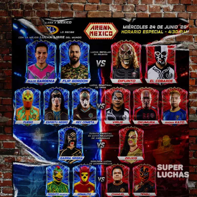 CMLL Arena México 24 de junio 2026