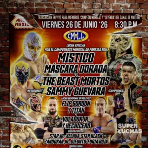 CMLL Arena México 26 de junio 2026