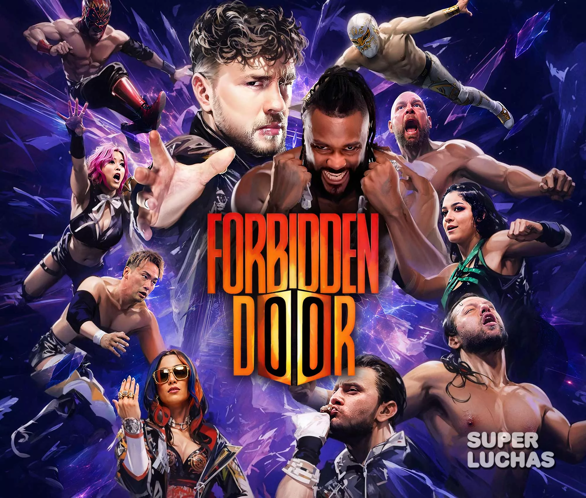 Cobertura y resultados Forbidden Door 2026 | Will Ospreay vs. Swerve Strickland