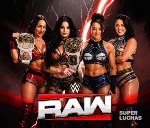Cobertura y resultados WWE Raw 22 de junio 2026 | Brie Bella y Paige vs. Lyra Valkyria y Bayley