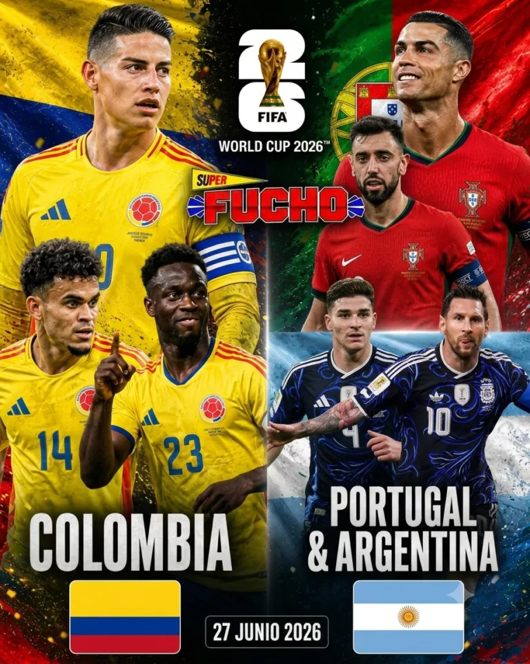 Colombia, Portugal y Argentina - SÚPER FUCHO