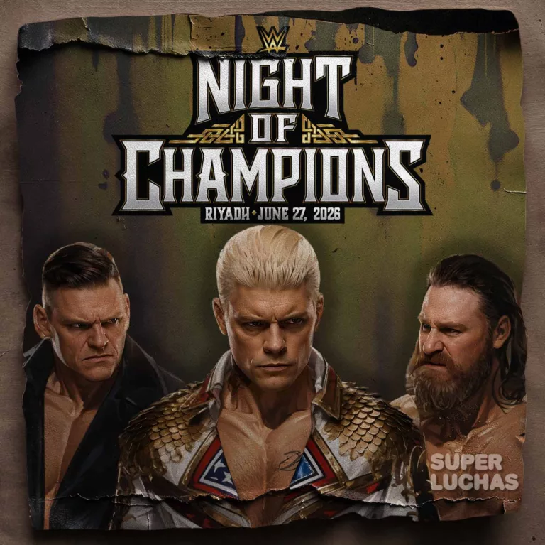 Dónde ver WWE Night of Champions 2026 | Cody Rhodes vs. Gunther vs. Sami Zayn