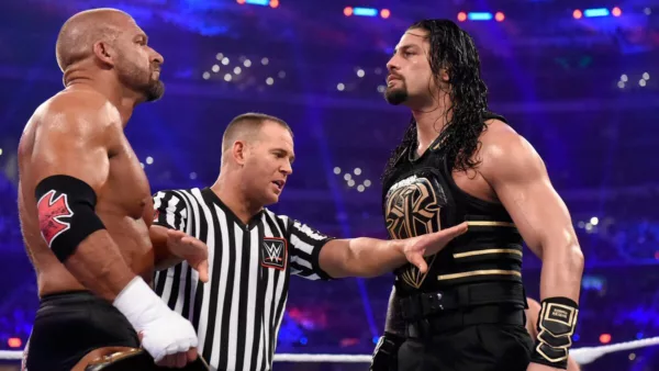 Roman Reigns vs. Triple H en WrestleMania 32