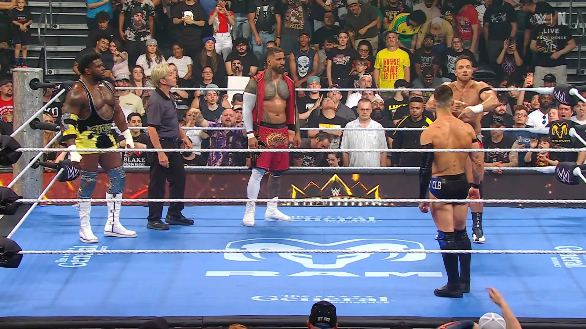 Royce Keys vs Finn Balor vs LA Knight vs Jey Uso en WWE SmackDown 12 de junio 2026
