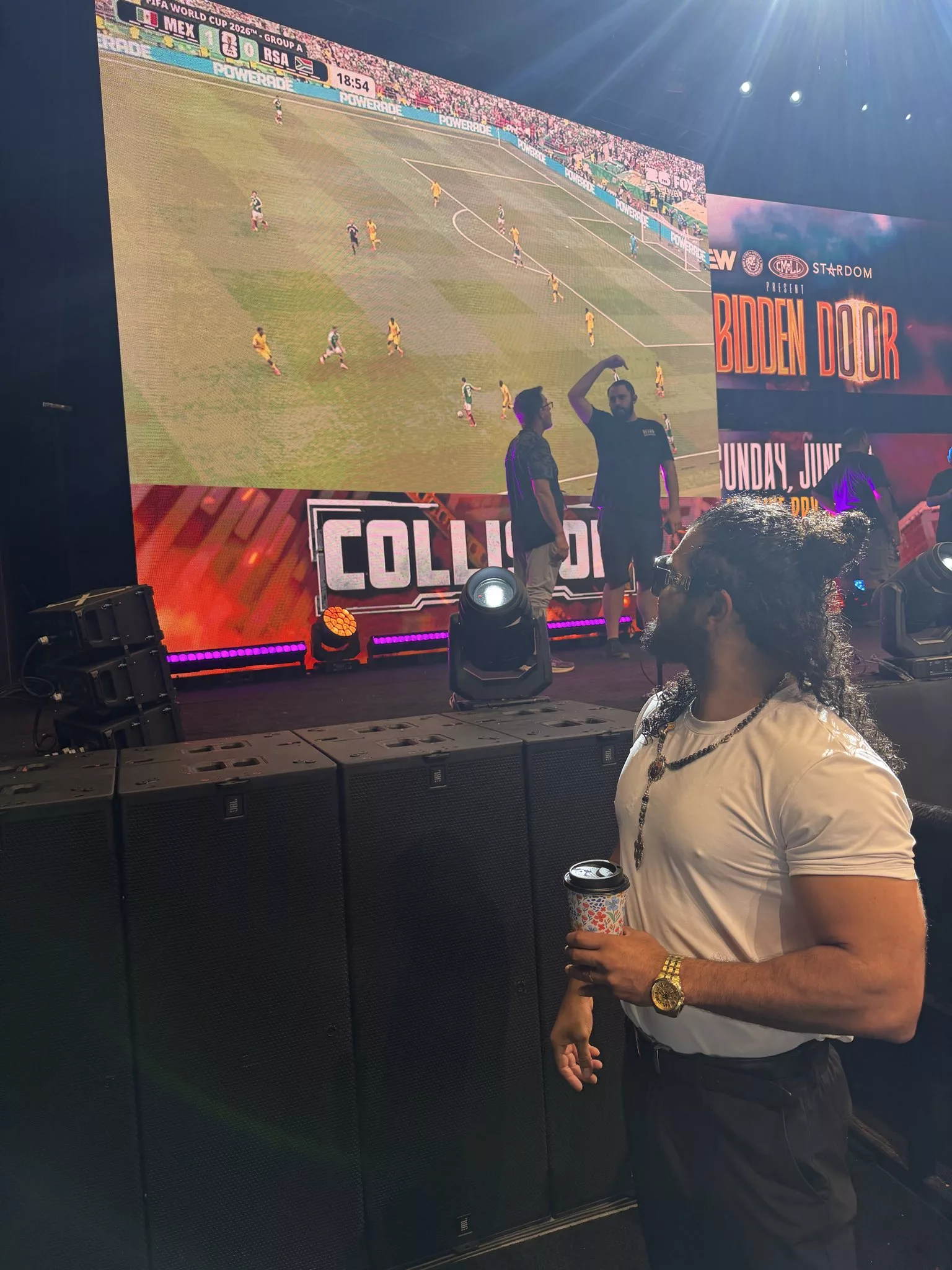 Rush vio la victoria México sobre Sudáfrica en el Mundial 2026 en grabaciones de AEW Collision