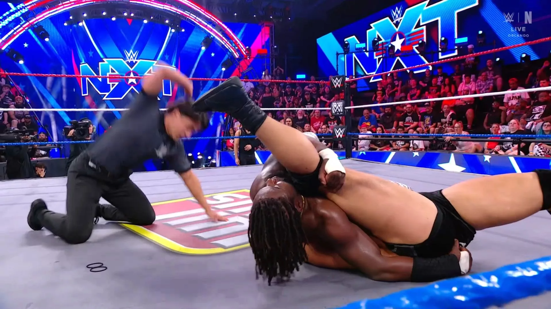Saquon Shugars y Dion Lennox en The Great American Bash 2026