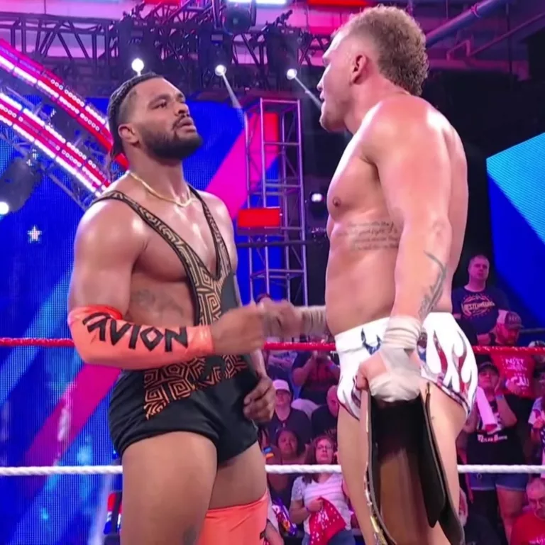 Tavion Heights y Myles Borne en WWE NXT The Great American Bash