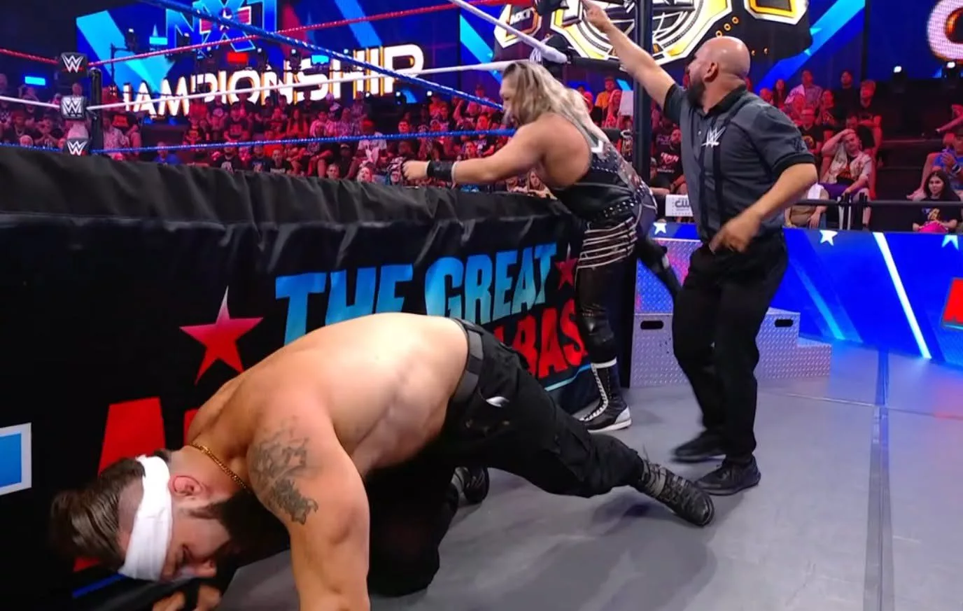 Tony D Angelo vs Naraku en NXT The Great American Bash 2026