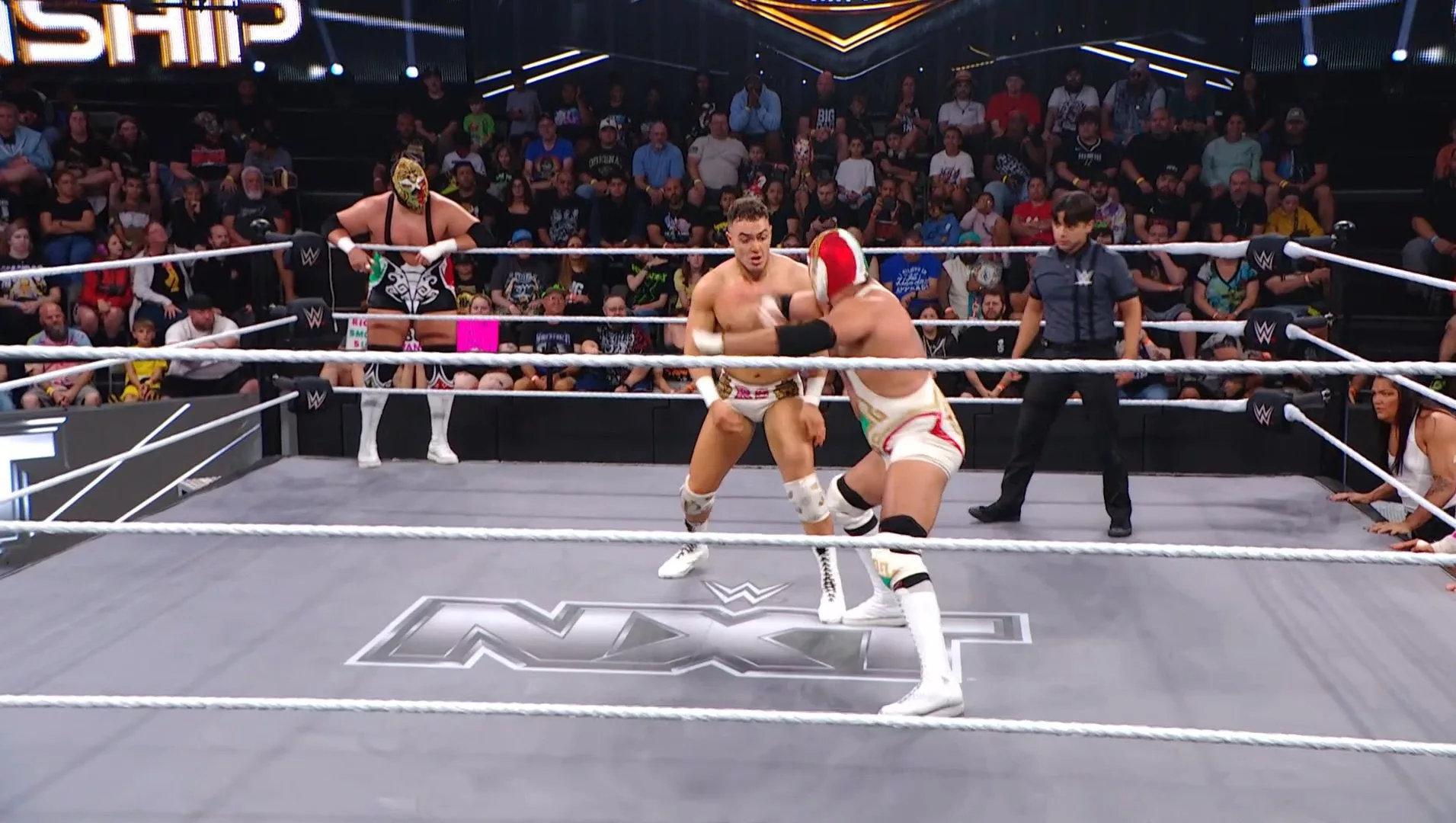 Vanity Project vs Hijo del Dr Wagner Jr y Galeno en WWE NXT 30 de junio 2026
