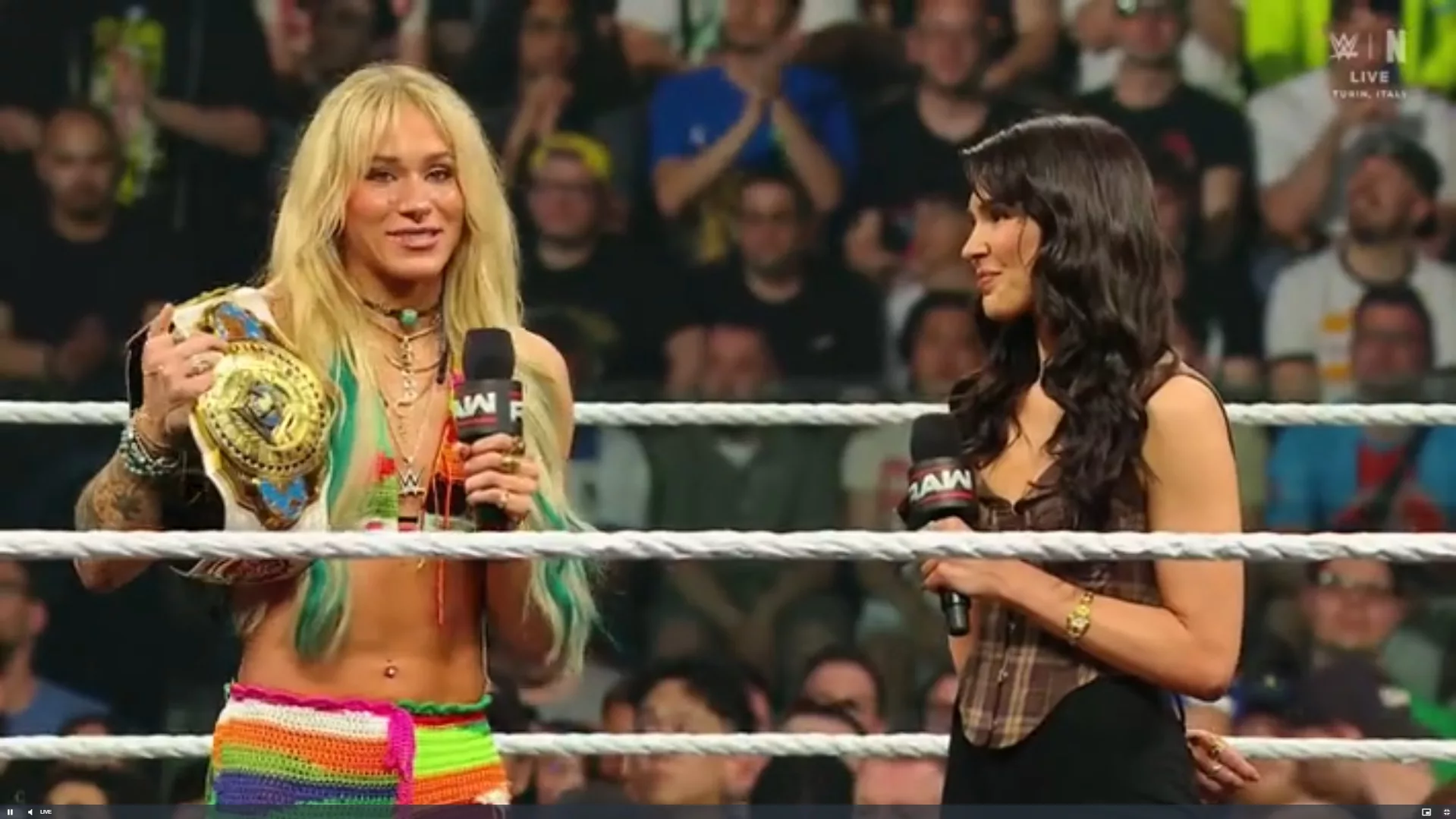 WWE Raw 01 junio 2026 Sol Ruca NUEVA Campeona Intercontinental WWE Cathy Kelley