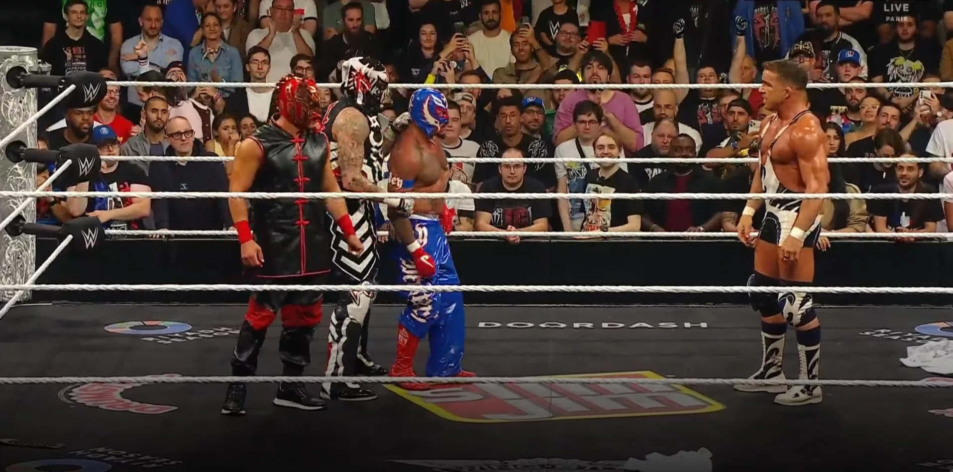 WWE Raw 8 junio 2026 Dragon Lee, Penta, Rey Mysterio, Chad Gable