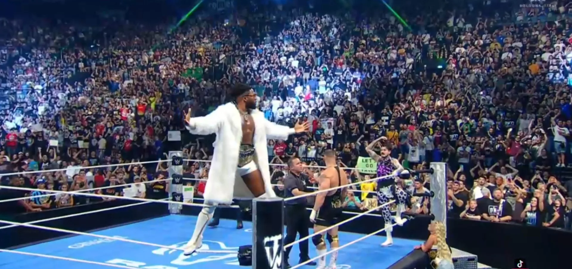 WWE SmackDown Trick Williams, Dominik Mysterio, Liv Morgan