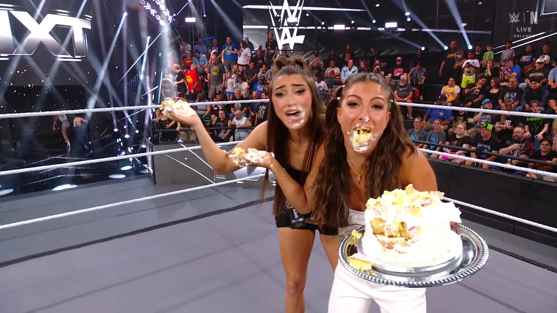 Wren Sinclair y Kendal Grey en el WWE NXT del 30 de junio de 2026