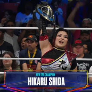 Hikaru Shida, NUEVA Campeona TBS en el AEW Dynamite del 1 de julio de 2026