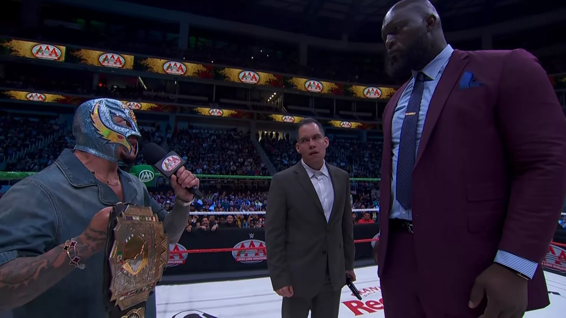 Rey Mysterio despojó a Omos del Campeonato Latinoamericano AAA ...