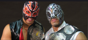 Hunico y Dos Equis (Los Aviadores) - Campeones en parejas de FCW