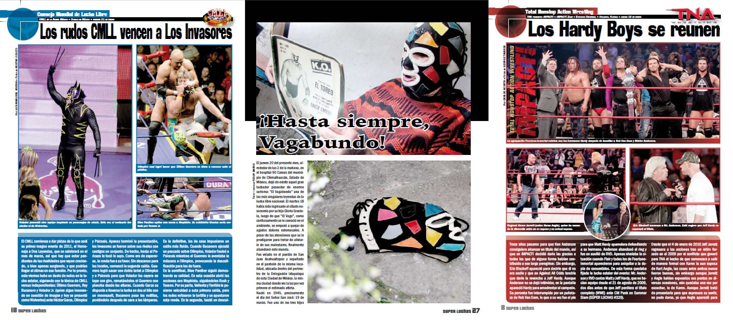 superluchas-398-interiores Revista Súper Luchas 398 (Desde el lunes 24 de enero) - Reporte total CMLL vs NJPW en Tokyo, Japón 3