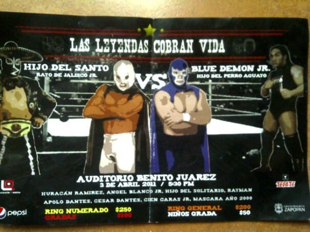 leyendas en Guadalajara 3 de Abril
