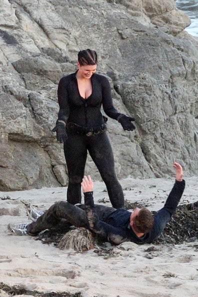 ¿Gina Carano está filmando la cinta «Haywire» con ...