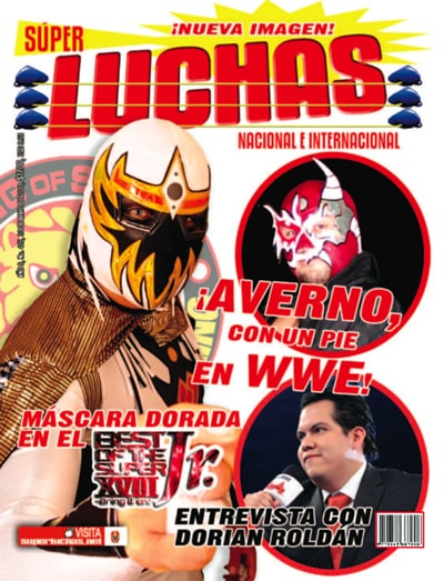 400 SL415 Revista Súper Luchas 415 (Desde el lunes 30 de mayo 2011) - Averno a WWE - Entrevista a Dorian Roldan sobre la alianza AAA-TNA 2