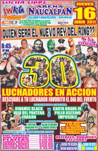 IWRG: Rey del Ring - 16 de junio de 2011