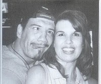 Eddie Guerrero (q. e .p. d.) y Vickie Guerrero