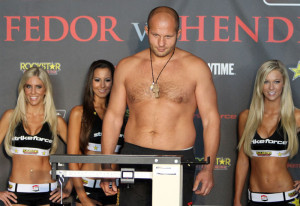 Fedor Emelianenko - Pesaje (29/7/11) previo a Strikeforce and M-1 Global: Fedor vs. Henderson / Photo by: Josh Hedges - Strikeforce.com