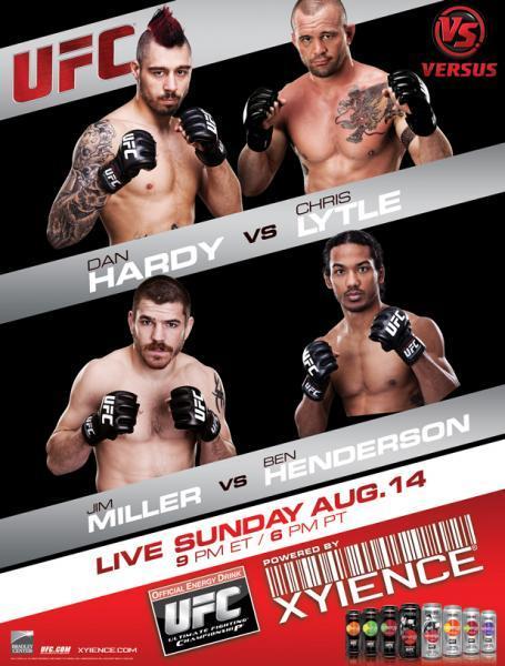UFC Live 5 Hardy vs. Lytle Cobertura de pesajes Superluchas