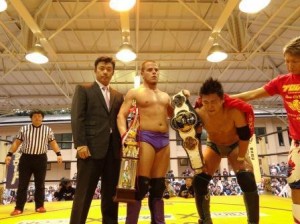 Craig Classic vence a Munenori Sawa en su regreso a ZERO1 (2.10.11) / Facebook.com/craigclassicbjw