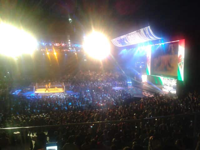 Máscara vs. Máscara - Sin Cara Azul vs. Sin Cara Negro - WWE SmackDown en el Palacio de los Deportes (16.10.11) / Twitter.com/Mario_Priceless Máscara vs. Máscara - Sin Cara Azul vs. Sin Cara Negro - WWE SmackDown en el Palacio de los Deportes (16.10.11) / Twitter.com/Mario_Priceless